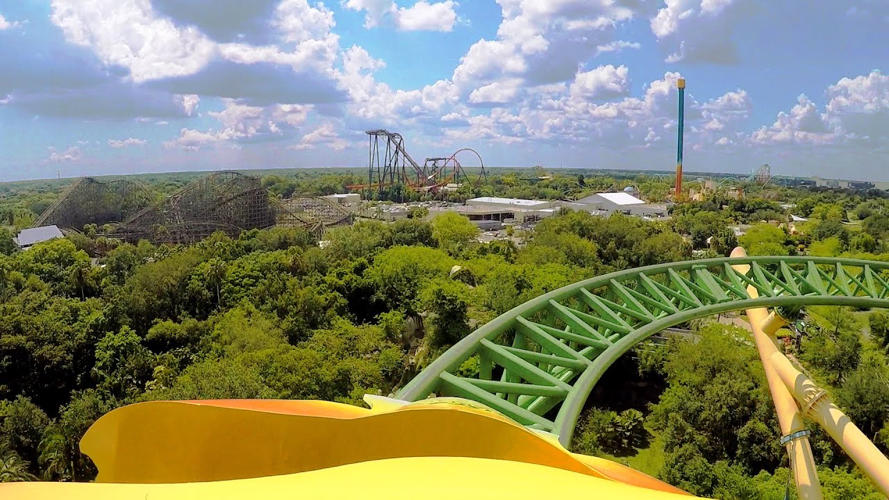Cheetah Hunt Front Seat On Ride Hd Pov 60fps Busch Gardens Tampa