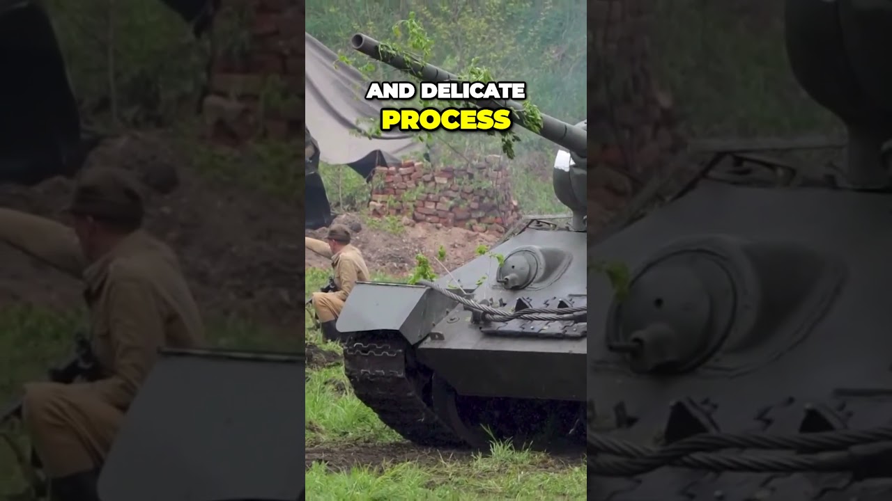 Unearthing WWII History: Excavating the Legendary Soviet Tank T-34