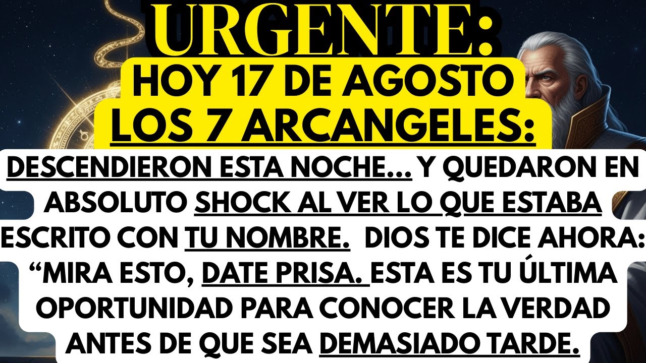 Lo que los 7 Ángeles Vieron Sobre Ti Esta Noche Lo Cambia Todo