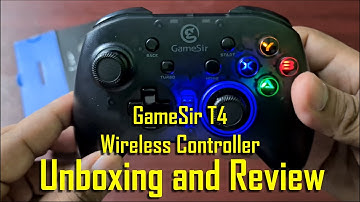 GameSir T4 Wireless Controller Unboxing and Review | Tips and Tricks