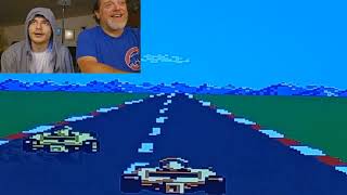 Pole position 2 (Atari 7800) Gen-Z Kid Plays Gen-X Games - Episode 6 Wealth