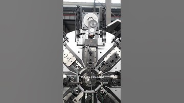 WNJ / CNC1240 Spring Forming Machine  1.5-4mm #springmachine #WNJ #SpringFormingMachine
