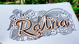 Gambar doodle request RATNA#