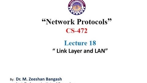 Link Layer and LAN