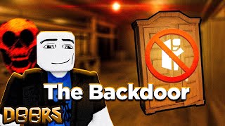 The Backdoor MAS NÃO Pode Usar ARMÁRIOS! - DOORS 👁️