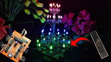 Arduino Christmas Tree // DIY ATmega8 based LED Tree for Christmas // Version 3