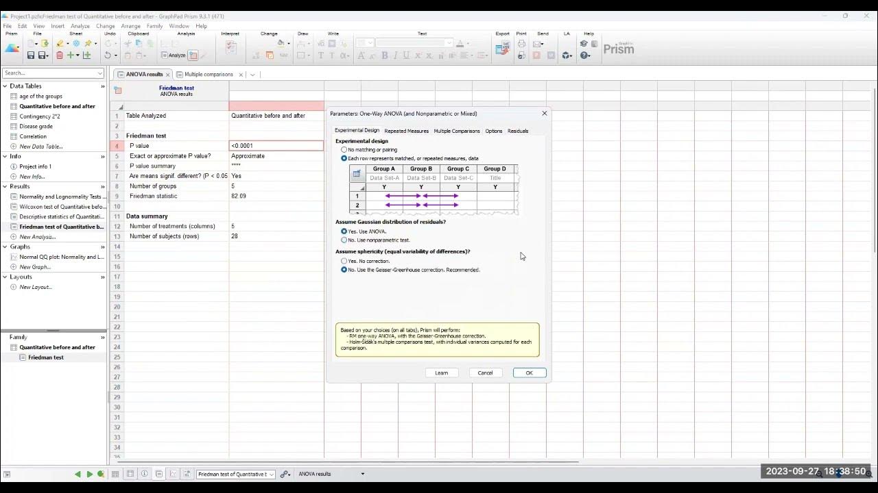 Biostatistics fast track Practical training on GraphPad Prism Day 2