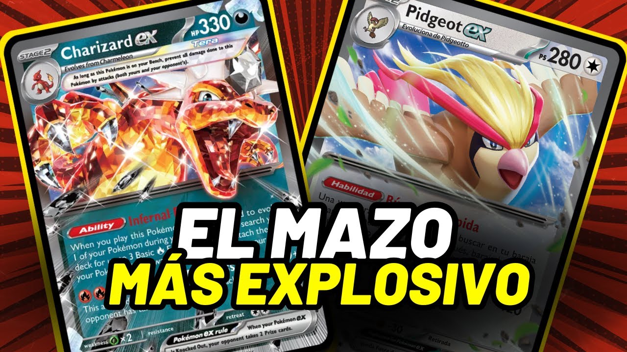 EL MEJOR MAZO PARA INICIAR EN POKEMON TCG Y GANAR | CHARIZARD EX - YouTube