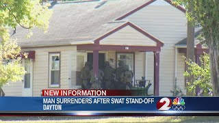 SWAT standoff in Dayton ends with a surrender