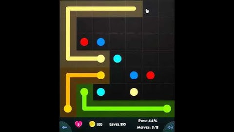FLOW GAME ON FACEBOOK - LEVEL 80 BEGINNERS PACK