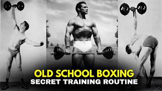 No One Trained Like Old School Boxers