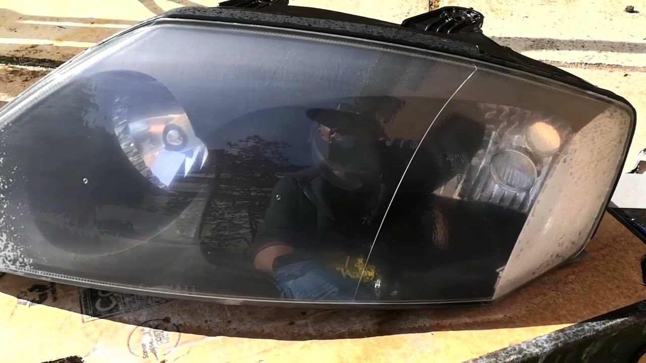Permanent Headlight Restoration With Spray Max 2k Clearcoat YouTube