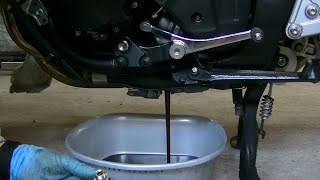 BANDIT1250F オイル交換