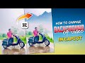 How to change video background in capcut || new trending Visual Effect video editing in mobile