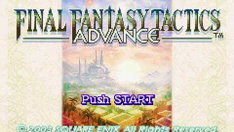 Final Fantasy Tactics Advance (GBA) - Opening