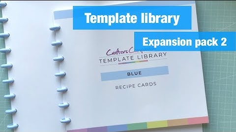 Template library || Expansion Pack 2 #crafterscompanion #templatelibrary