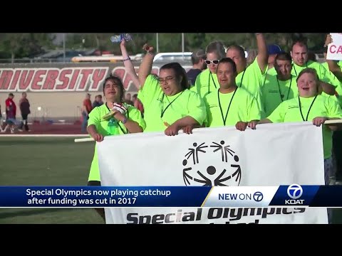 Special Olympics playing catch up after funding was cut