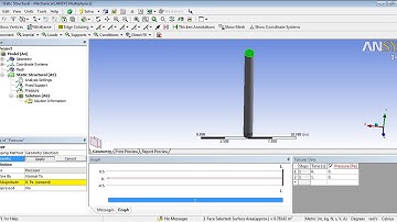 Ansys Workbench Static Structure Circle section