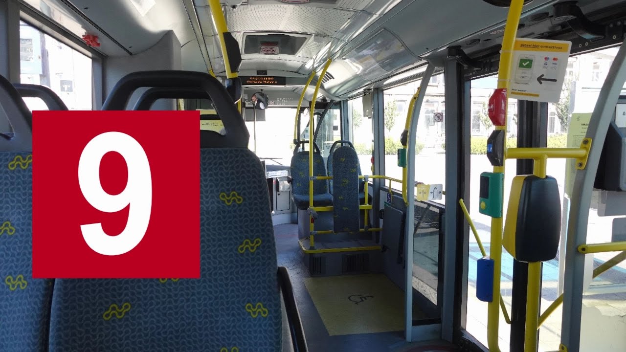 Van Hool NewAG300 N°5816 - Ligne 9 entre Oostende Station et Zeelaan - Réseau De Lijn - Belgique