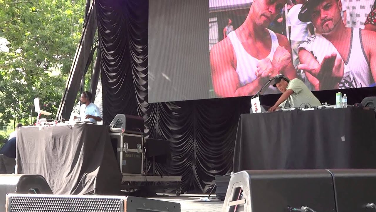 Central Park SummerStage 2014 - DJ's Jazzy Jay & Red Alert (pt. 1)!