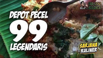 Depot Pecel 99 Madiun !!! [Kuliner Legendaris  Madiun]