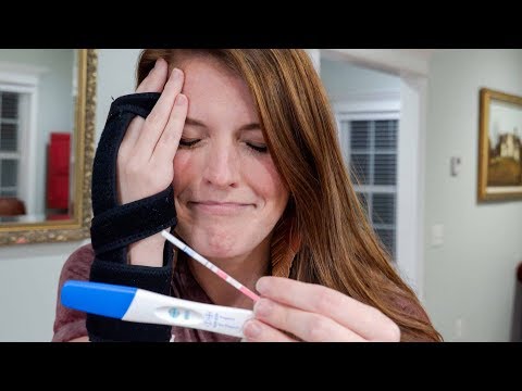 LIVE Pregnancy Test Reaction *IN SHOCK*