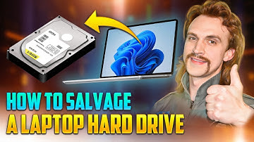 How to Remove a Hard Drive from a Laptop (Salvage & Reuse!)