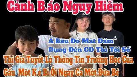 Cảnh B.áo Nguy Hiểm Với Gấu A Báu Giận Tím Mặt Nếu Gấu Có Vấn Đề Gì Thị Giả Phải Trả Giá#đoànvănbáu 