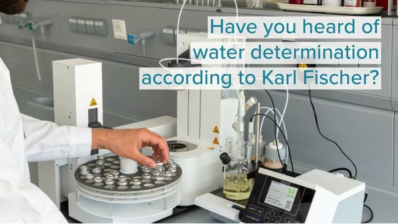 Have you heard of water determination according to Karl Fischer? - SI Analytics (English)