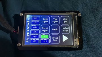 DIY Camper van touch screen controller - 1 year review