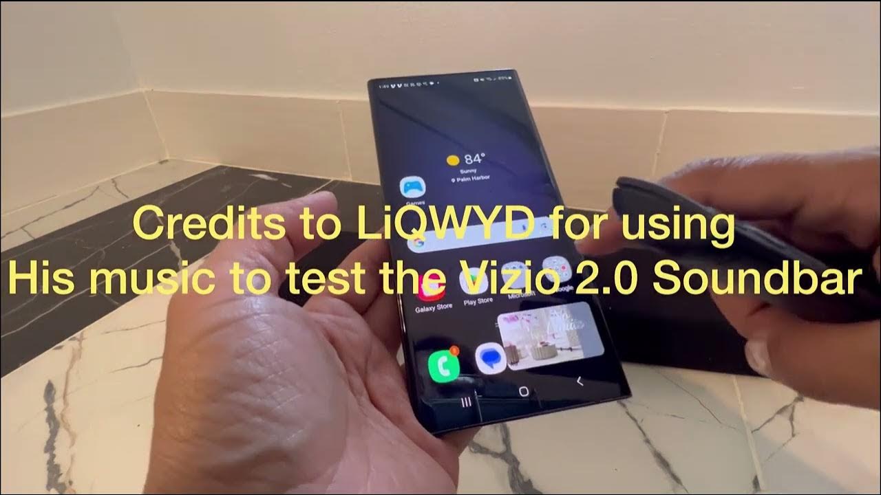 Setting Up & Connecting VIZIO Soundbar 2.0 to your Phone VIA Bluetooth