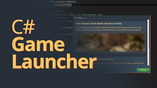 Creating a Game Launcher in C# - .NET Tutorial screenshot 5