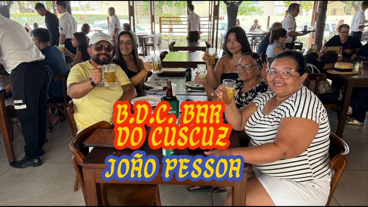 Ep. 20 - Vale a pena ir no BAR DO CUSCUZ de João Pessoa? Minha análise SINCERA!