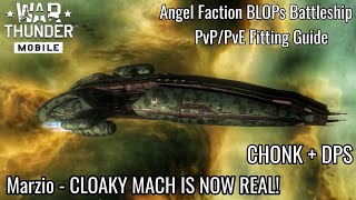 EVE Echoes - Marzio Angel BlackOPS Faction Battleship - PvP/PvE Fitting Guide - A Cloaky MACH! screenshot 2