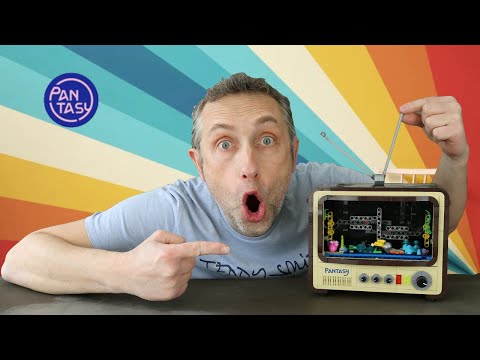 Notre TÉLÉVISION a CLAQUÉ ! On en fabrique une nouvelle façon VINTAGE avec les briques PANTASY !