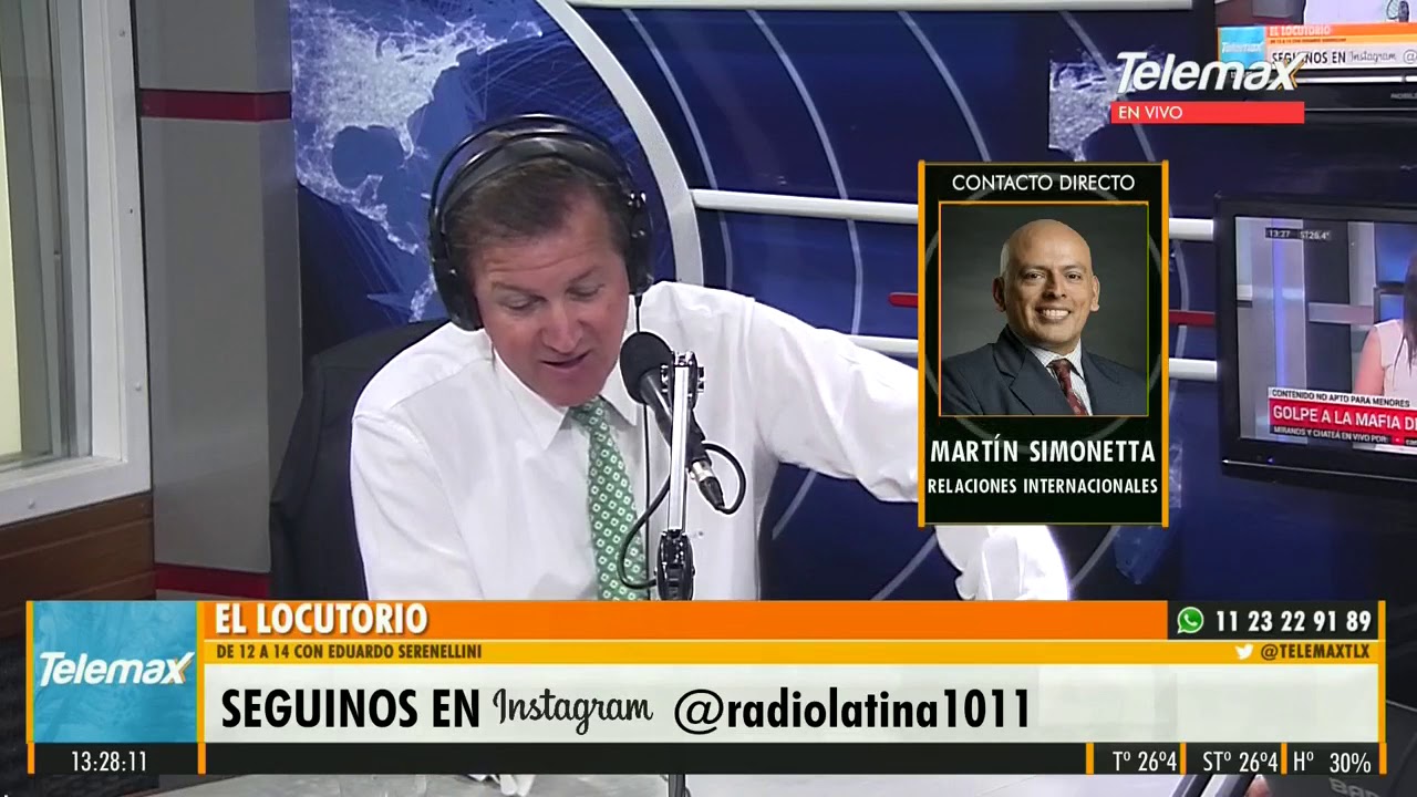 Martin Simonetta - relaciones internacionales #ElLocutorio - YouTube