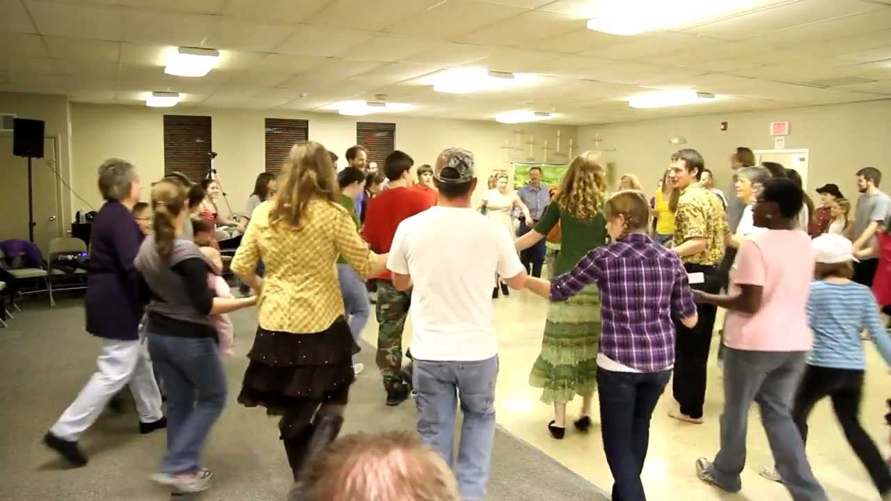 ⁣Circassian Circle at the Jackson community dance