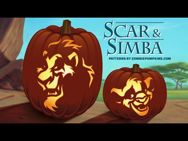 Lion King Pumpkin Carving Templates Lion King Pumpkin Carving Templates