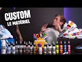 Le matriel pour custom ses sneakers