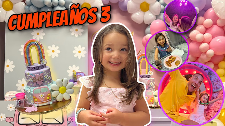 CUMPLEAÑOS #3 DE NUESTRA BEBE 🎈Sorpresa Especial