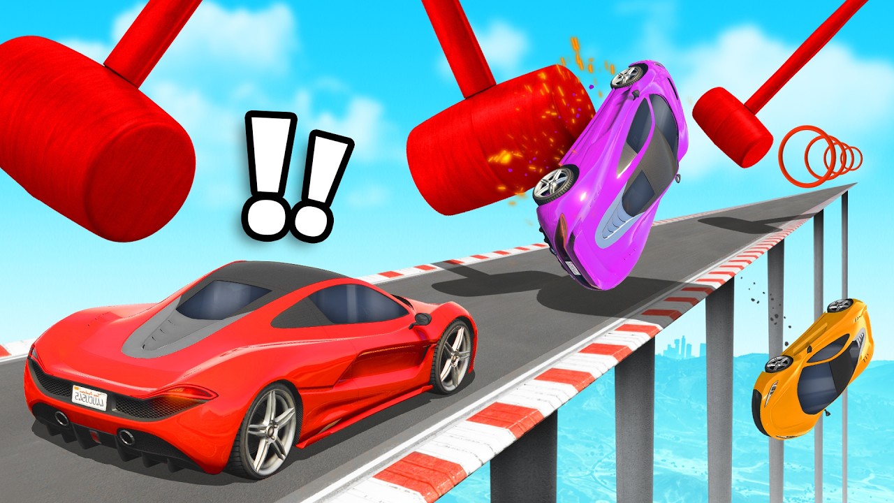 IMPOSSIBLE OBSTACLE COURSE In GTA 5...