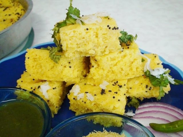 Instant Khaman Recipe Video - Nylon Khaman Recipe - Gujarati Cuisine by Bhavna | Bhavna