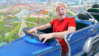 Surviving 24 Hours In A Theme Park