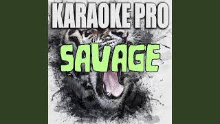 Savage (Originally Performed by Megan Thee Stallion)