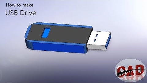 How to make Usb in Solidworks | Solidworks tutorial for beginners