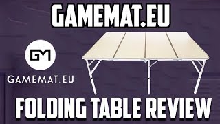 GameMat.EU New Style Folding Table Review