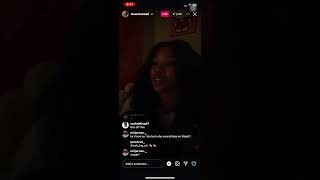 Brace face Laii on live telling her side of the story THOUGHTS LaiixNayah breakup