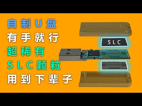 还在买爆款劣质U盘？ 教你用绝版SLC颗粒做一个 寿命用到下辈子 有手就行