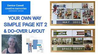 2026 Your Own Way Simple Page Kit 2 and "Do-over" layout using Natural Beginnings.