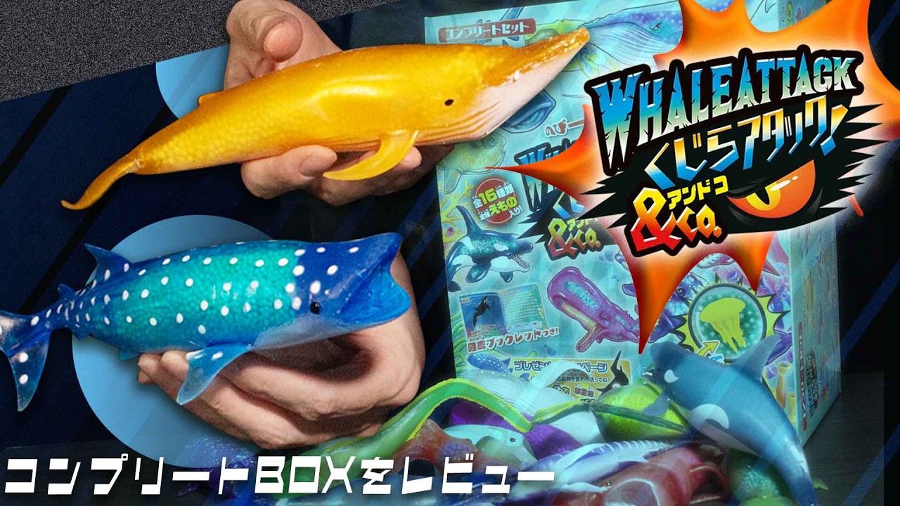 Unboxing the Whale Attack & Co. Complete Set! [DeAGOSTINI] - YouTube